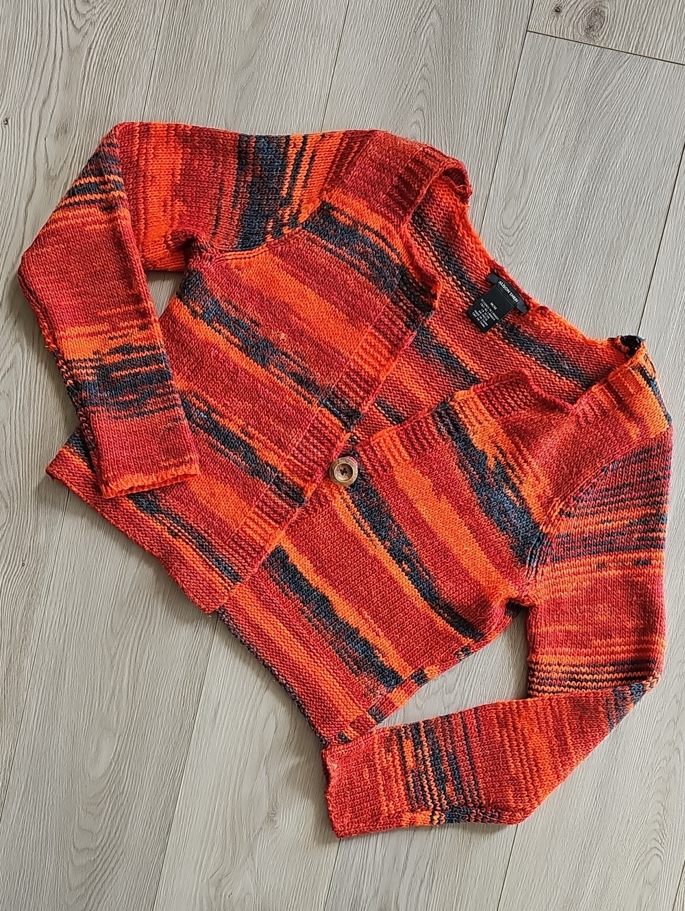 Alison Sheri Knit Open Cardigan Sweater, Med
